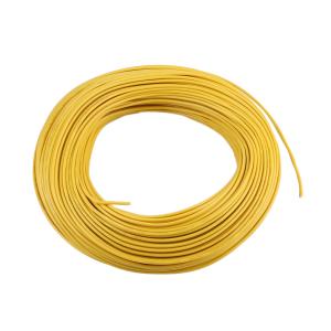 QIFAN(起帆)电缆 RV-300/500-1*0.5平方阻燃电线多股铜芯导线 黄色100米
