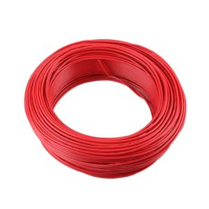 QIFAN(起帆)电缆 RV-300/500-1*1平方阻燃电线多股铜芯导线 红色100米