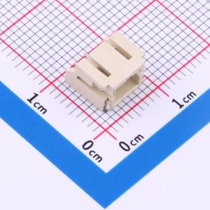 米色 1x2P 间距:2mm 卧贴 系列:PH