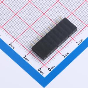 黑色 1x9P 间距:2.54mm 直插