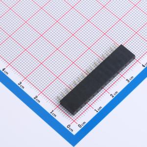 黑色 1x15P 间距:2.54mm 直插