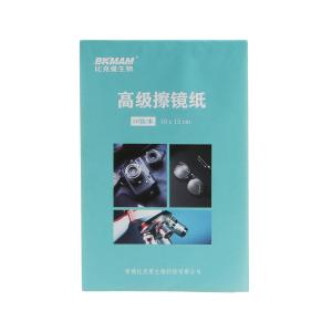 BKMAM(比克曼生物)，{一本50张}擦镜纸10cmx15cm，110415013