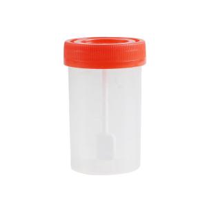BKMAM(比克曼生物)，{一整袋50个}60mL，螺旋盖大便杯，130205005