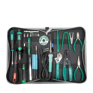 宝工（Pro'sKit） PK-810H 基础电器主机维修工具组套电工钳焊接工具组 (20件)