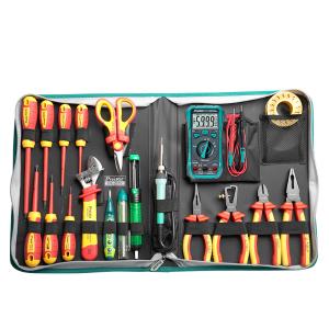 宝工（Pro'skit）PK-2810H 家庭水电电线维修工具组合套装VDE 1000V 高绝缘工具组