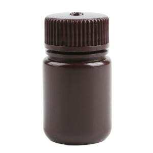 BKMAM(比克曼生物)，HDPE，塑料广口耐低温试剂瓶，30mL，棕色，110405019