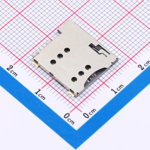 自弹式 MICRO SIM卡座6PIN