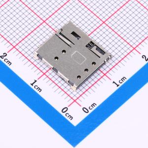 升级防溃PIN Nano SIM卡座6+1PIN自弹式防反插 无柱