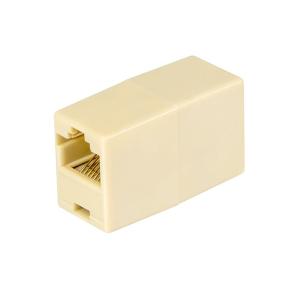 [一整包10个]信霆 XTMK005 RJ45 网络转接头 米白