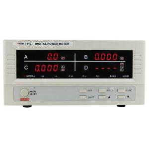 VICTOR(胜利) LED单相交流台式功率计 0-40A 0-600V 0.4级1个