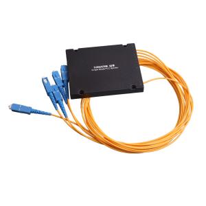 SAMZHE(山泽)分光器 单模方头SC/UPC盒式 1分4路 SZ-FGQ04C