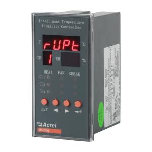 Acrel(安科瑞)WHD46-11面板式温控器 温湿度控制器厂家 可配通讯报警模拟量输出功能
