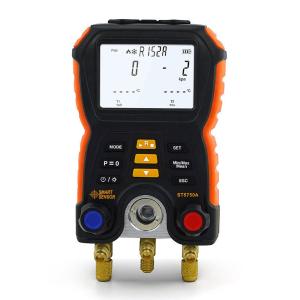 希玛 ST5750A 冷媒表 制冷系统检漏空调维修汽车压力测量电子歧管仪