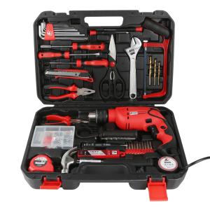 卡夫威尔，108件套带冲击钻家用工具组套，P2796A