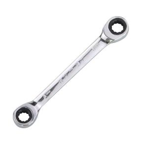 长城精工 棘轮双梅花扳手 双头眼睛扳手 快速扳手汽修工具 8-9mm