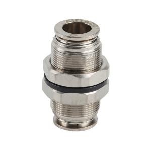 AIRTAC(亚德客) BPM系列全金属穿板直通管接头 BPM12