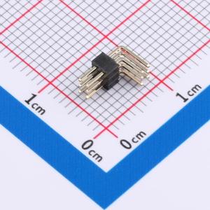 2x3P 间距:1.27mm 方针 弯插