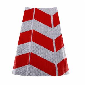 KCL/可兹尔 红白色反光路锥套 高36cm 上宽10cm 下宽17cm 红白色 KCL251409