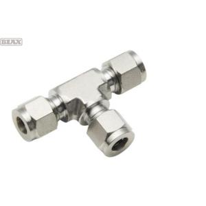 BIAX/巴克斯 不锈钢双卡套式公制三通接头/AT91-100-1445 管外径16mm UT-16-0