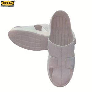 KENTA/克恩达 防静电PU底白色皮革四眼鞋 46码 SK9-900-428-46#