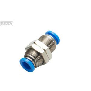 BIAX/巴克斯 隔板直通快插式气管接头/AT91-100-259 φ4mm L30.1mm APM04