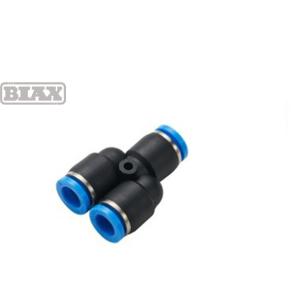 BIAX/巴克斯 塑料Y三通快插式气管接头/AT91-100-198 φ12mm H20.8mm APW12-08