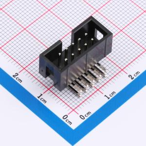 2.54mm 2x5P 排数:2 每排P数:5