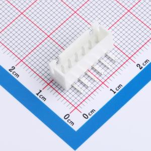1x6P 间距:2.5mm 弯插 系列:XH