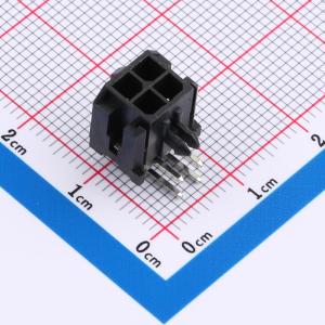 MX3.0 WAFER系PH3.0MM 5A大电流2*2PIN卧式插板式DIP