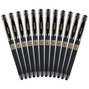 AGPK3705A M&G（晨光文具）孔庙祈福中性笔考试专用笔黑色0.5mm笔芯全针管速干好运学生用大容量油墨中考高考 黑色0.5mm子弹头