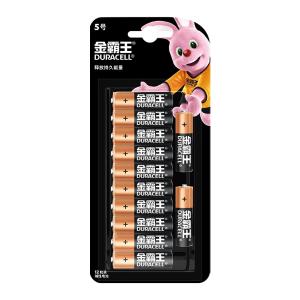 12粒装 Duracell(金霸王) 碱性电池 5号 1.5V 12粒/排