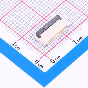 间距:0.5mm P数:16P 双侧触点/上下接