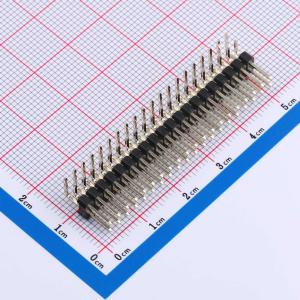 2x20P 间距:2.54mm 方针 弯插