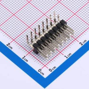 2x8P 间距:2.54mm 方针 弯插