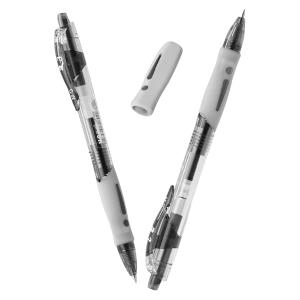 M&G（晨光文具）0.5mm黑色中性笔 按动子弹头签字笔 办公水笔 黑色