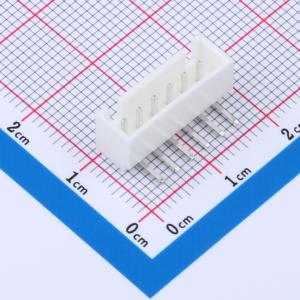 1x6P 间距:2.54mm 弯插