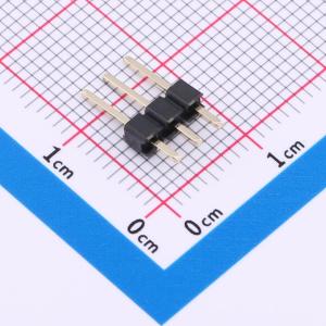 1x3P 间距:2.54mm 方针 直插