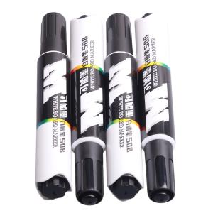 AWMV2002A M&G（晨光文具）文具黑色粗头可擦白板笔 单头办公会议笔 易擦油性笔 办公用品S08(黑)
