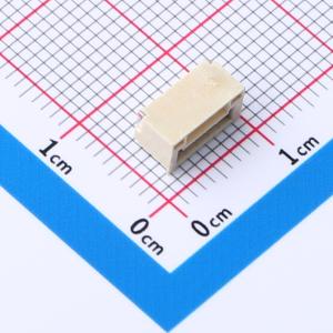 间距:1.25mm 1x4P 卧贴 带扣