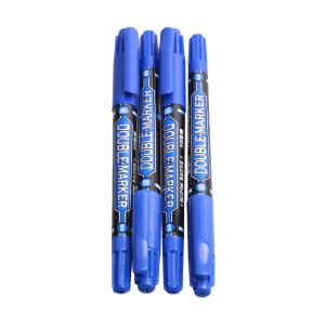 中国 文房具 染付 魚 筆架 记号笔，蓝色，中号，油性,Marker Pen, Blue 生命科学产品与技术