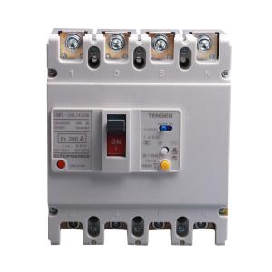 TENGEN(天正电气）TGM1L-250L系列塑壳漏电断路器 TGM1L-250L/4300B 200A 100/300/500mA 0.2s
