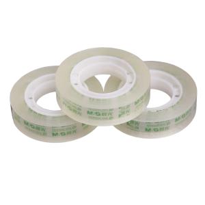 [一整排12卷]M&G（晨光文具）透明封箱胶带打包胶带大胶布12mmx30y快递工厂仓库商超打包办公用品