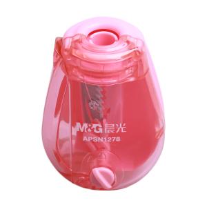 M&G（晨光文具）便携式高效省力卷笔刀笔尖可调整粗细削笔器学生木头铅笔用易削便携式削笔调整卷笔刀