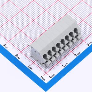 1x8P 3.5mm 每排P数:8 排数:1