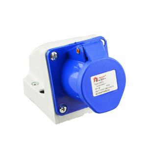 DELIXI(德力西)DEP2系列IP44工业明装插座 DEP2-123 32A 3芯 250V 1个