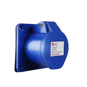 DELIXI(德力西)DEP2系列IP44工业暗装插座 DEP2-313 16A 3芯 250V 1个