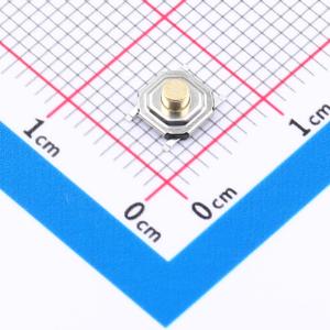 铜头轻触开关5.2x5.2x2.5mm 260gf