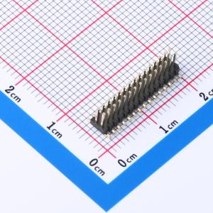 2x15P 间距:1.27mm 方针 立贴