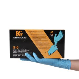 [一整盒50付] Kimberly-Clark(金佰利) G10 蓝色丁腈手套 2PRO M54422