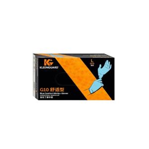 [一整盒50付] Kimberly-Clark(金佰利) G10 蓝色舒适型丁腈手套 L62263